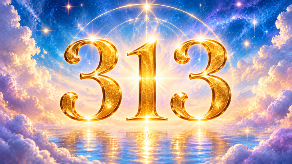angel number 313