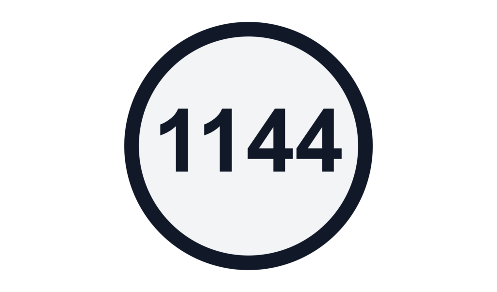 angel number 1144