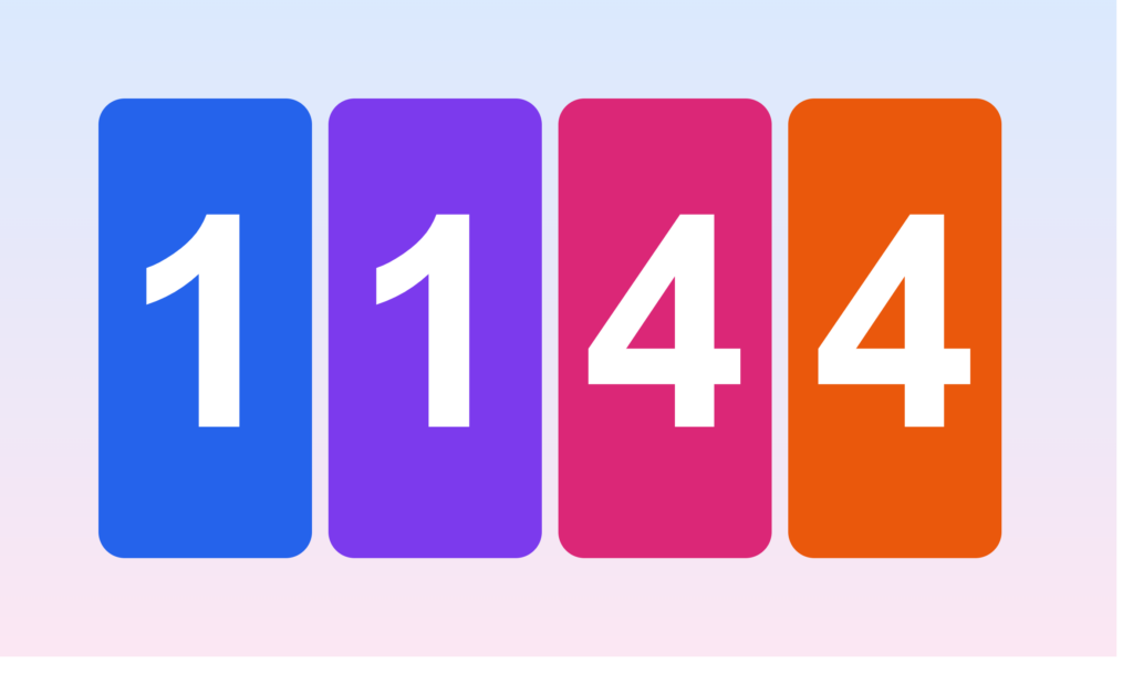 angel number 1144